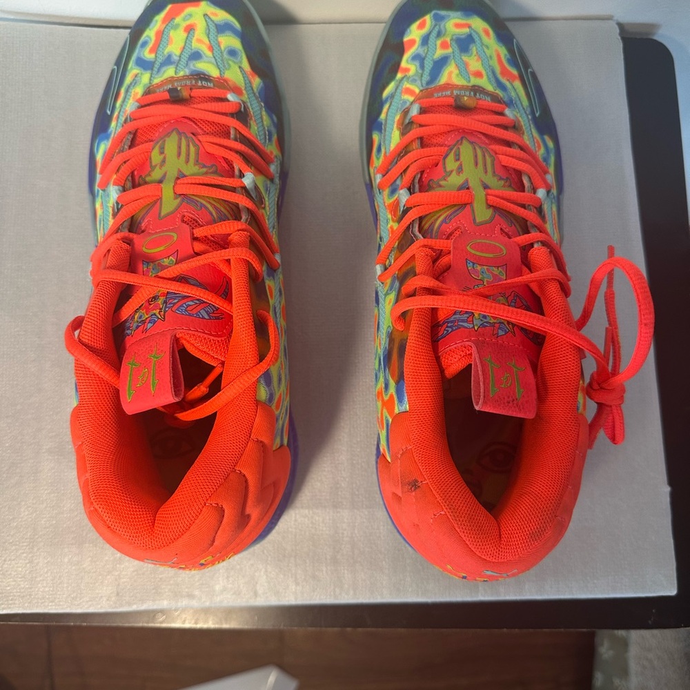 Puma Vibrant Multicolor Athletic Shoes - Picture 2 of 7